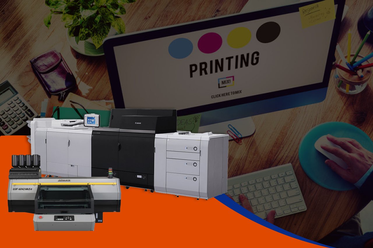 Printing illustrative product example
